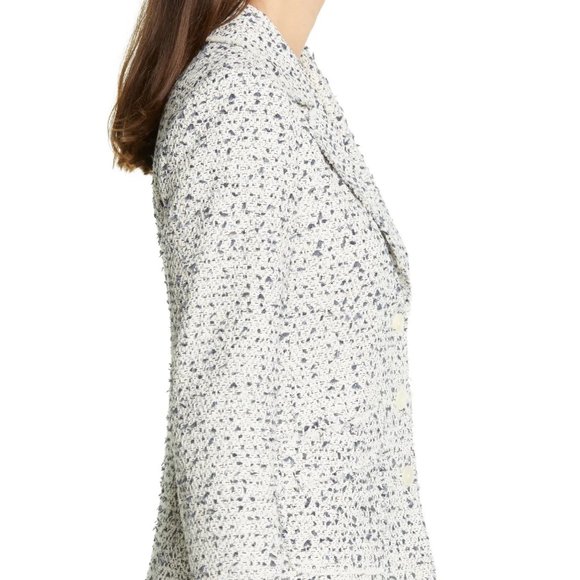 Rebecca Taylor Eyelash Tweed Jacket Blazer 4 - Picture 2 of 7